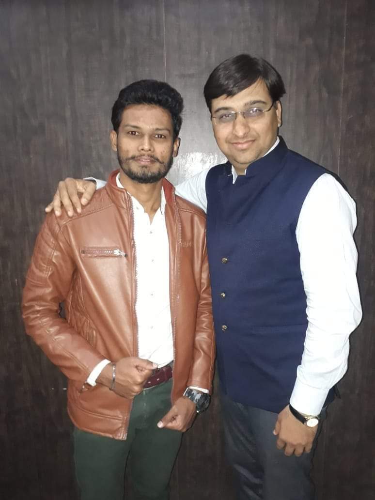Mr. Jignesh Sadiya with Dr. Amit Manek